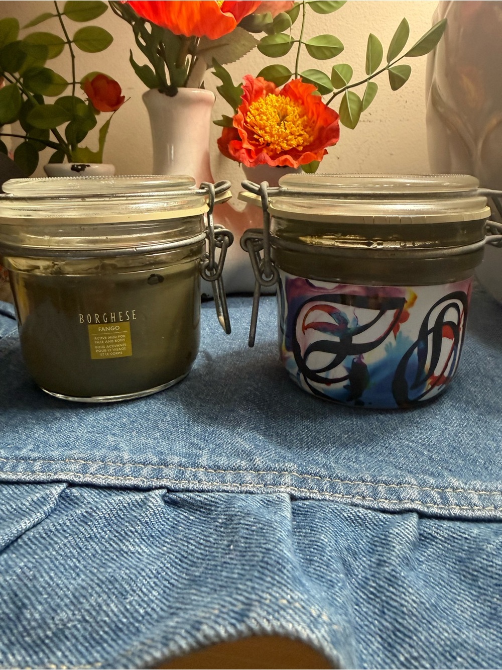 Borghese Fango Detoxifying Mud Mask — DUO- Two 7.5 oz jars